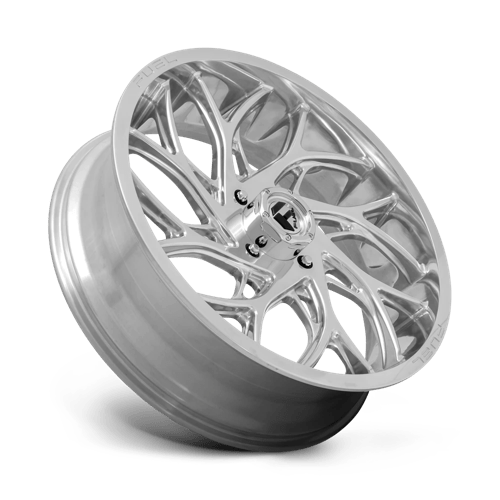 Fuel Offroad D204 RUNNER Polished 22x7 +13 4x156mm 132mm - Wheelwiz