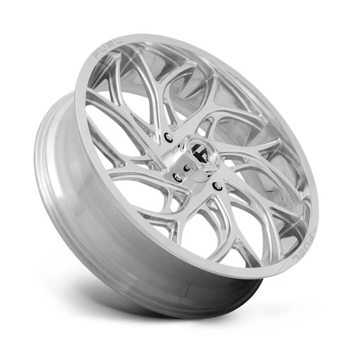 Fuel Offroad D204 RUNNER Polished 24x7 +13 4x137mm 110.1mm - Wheelwiz