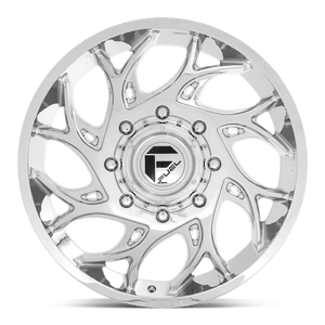 Fuel Offroad D740 RUNNER Chrome 22x8.25 +105 8x210mm 154.3mm - Wheelwiz