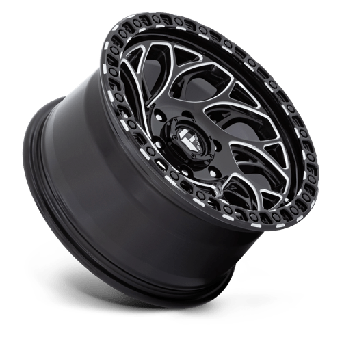 Fuel Offroad D840 RUNNER OR Gloss Black Milled 18x9 +1 5x139.7mm 78.1mm - Wheelwiz