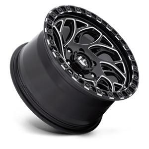 Fuel Offroad D840 RUNNER OR Gloss Black Milled 17x9 +1 5x139.7mm 78.1mm - Wheelwiz