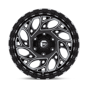 Fuel Offroad D840 RUNNER OR Gloss Black Milled 18x9 +1 6x120mm 67.1mm