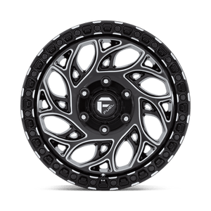 Fuel Offroad D840 RUNNER OR Gloss Black Milled 15x8 -19 6x139.7mm 108mm - Wheelwiz