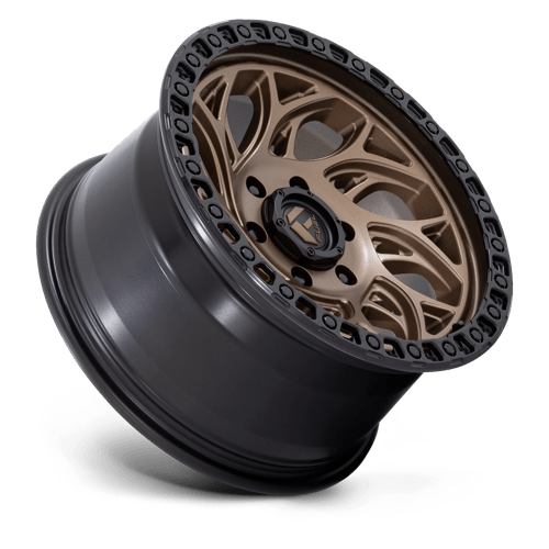 Fuel Offroad D841 RUNNER OR Bronze W/ Black Ring 17x9 -12 5x127mm 71.5mm