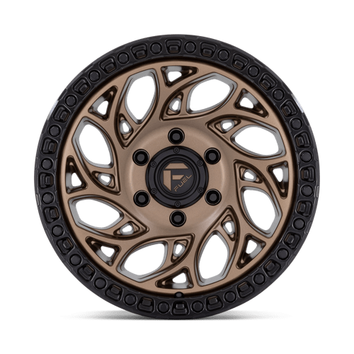 Fuel Offroad D841 RUNNER OR Bronze W/ Black Ring 18x9 +1 5x150mm 110.1mm - Wheelwiz