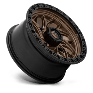 Fuel Offroad D777 RUNNER UTV Bronze W/ Black Ring 15x7 +10 4x137mm 110.1mm - Wheelwiz