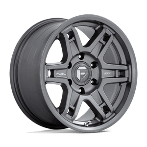 Fuel Offroad D838 SLAYER Matte Gunmetal 18x8.5 -15 5x127mm 71.5mm - Wheelwiz