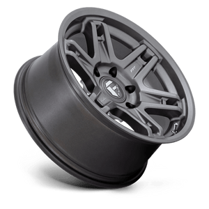Fuel Offroad D838 SLAYER Matte Gunmetal 17x8.5 -15 6x139.7mm 106.1mm - Wheelwiz