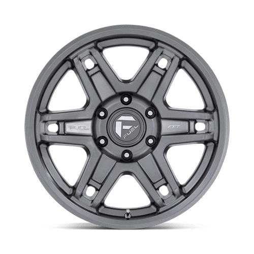 Fuel Offroad D838 SLAYER Matte Gunmetal 17x8.5 -15 5x127mm 71.5mm - Wheelwiz