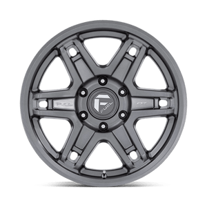 Fuel Offroad D838 SLAYER Matte Gunmetal 17x8.5 -15 5x127mm 71.5mm - Wheelwiz