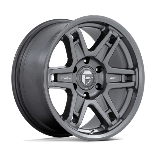 Fuel Offroad D838 SLAYER Matte Gunmetal 18x8.5 +1 6x139.7mm 106.1mm - Wheelwiz