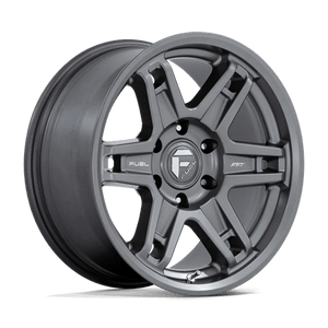 Fuel Offroad D838 SLAYER Matte Gunmetal 18x8.5 +1 6x135mm 87.1mm - Wheelwiz