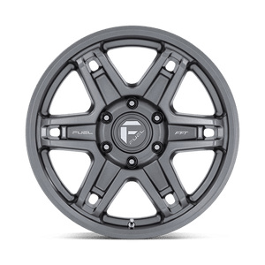 Fuel Offroad D838 SLAYER Matte Gunmetal 17x8.5 +1 5x127mm 71.5mm - Wheelwiz