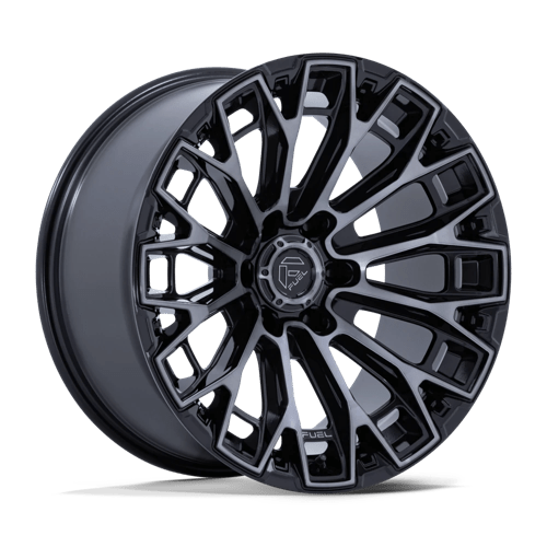 Fuel Offroad FC882 TRAX Gloss Black Machined Face Dtcc 17x9 -12 6x135mm 87.1mm - Wheelwiz