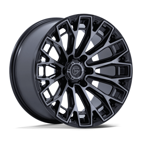 Fuel Offroad FC882 TRAX Gloss Black Machined Face Dtcc 17x9 +1 6x139.7mm 106.1mm - Wheelwiz