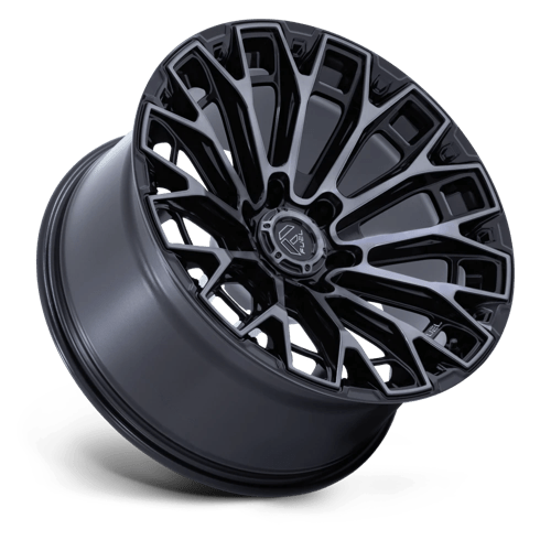 Fuel Offroad FC882 TRAX Gloss Black Machined Face Dtcc 17x9 -12 6x139.7mm 106.1mm