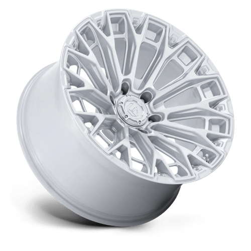 Fuel Offroad FC882 TRAX Gloss Silver W/ Machined Face 17x9 +20 6x135mm 87.1mm - Wheelwiz