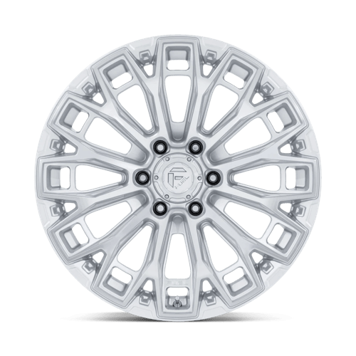 Fuel Offroad FC882 TRAX Gloss Silver W/ Machined Face 20x10 -18 8x165.1mm 125.1mm - Wheelwiz
