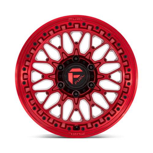 Fuel Offroad D758 TRIGGER Candy Red 17x9 -12 6x139.7mm 106.1mm - Wheelwiz