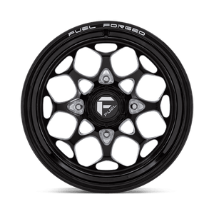 Fuel Offroad FV400 SCEPTER UTV Gloss Black Milled 15x10 0 4x137mm 96mm