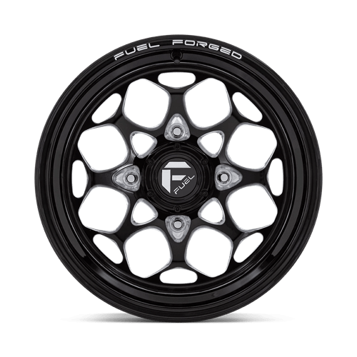 Fuel Offroad FV400 SCEPTER UTV Gloss Black Milled 15x10 0 4x156mm 115.1mm - Wheelwiz