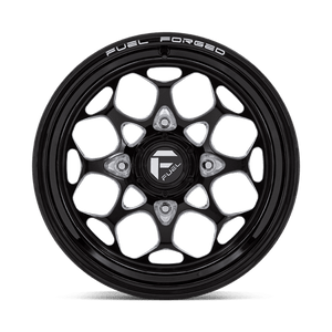 Fuel Offroad FV400 SCEPTER UTV Gloss Black Milled 15x10 0 4x156mm 115.1mm - Wheelwiz