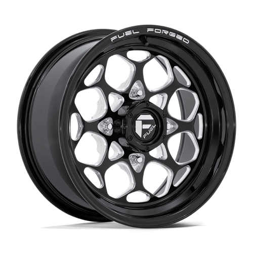 Fuel Offroad FV400 SCEPTER UTV Gloss Black Milled 15x7 +10 4x137mm 96mm - Wheelwiz