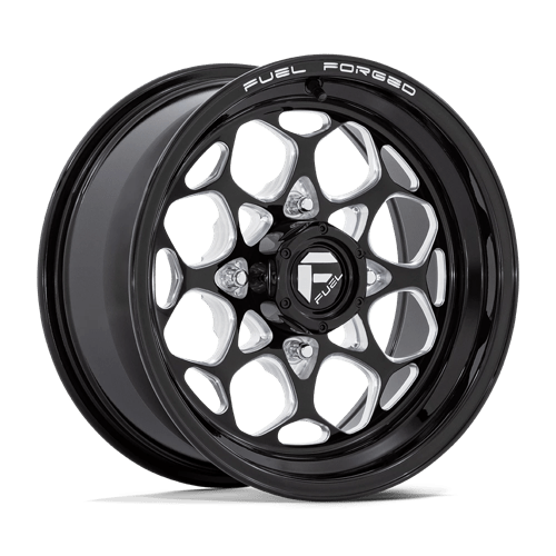 Fuel Offroad FV400 SCEPTER UTV Gloss Black Milled 15x7 +10 4x156mm 115.1mm