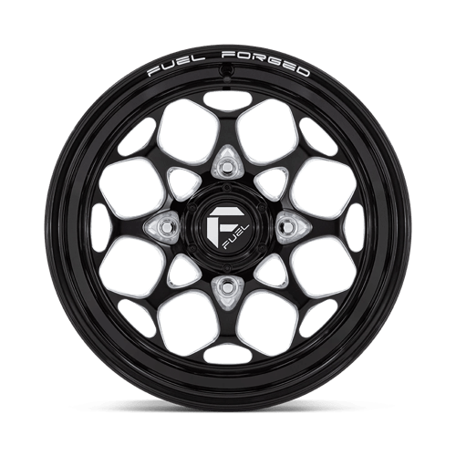 Fuel Offroad FV400 SCEPTER UTV Gloss Black Milled 15x7 +10 4x137mm 96mm - Wheelwiz