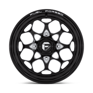 Fuel Offroad FV400 SCEPTER UTV Gloss Black Milled 15x7 +10 4x137mm 96mm - Wheelwiz