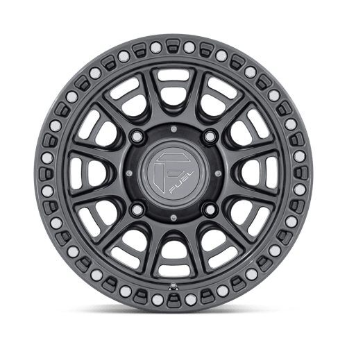 Fuel Offroad FV832 CYCLE UTV Gloss Gunmetal 15x7 +10 4x137mm 96mm - Wheelwiz