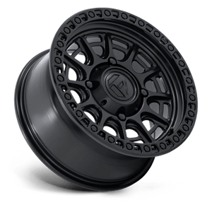 Fuel Offroad FV832 CYCLE UTV Matte Black W/ Gloss Black Lip 15x7 +10 4x110mm 79.4mm - Wheelwiz