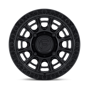 Fuel Offroad FV832 CYCLE UTV Matte Black W/ Gloss Black Lip 15x7 +10 4x137mm 96mm