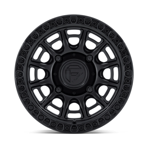 Fuel Offroad FV832 CYCLE UTV Matte Black W/ Gloss Black Lip 15x7 +38 6x139.7mm 100.3mm