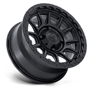 Fuel Offroad FV866 PISTON UTV Matte Black W/ Gloss Black Lip 15x7 +38 5x114.3mm 72.6mm - Wheelwiz