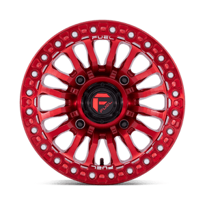 Fuel Offroad FV125 RINCON UTV BEADLOCK Candy Red 15x7 +10 4x137mm 110.1mm - Wheelwiz