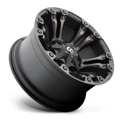 Fuel Offroad D569 VAPOR Matte Black Double Dark Tint 20x9 +1 6x114.3mm 78.1mm - Wheelwiz