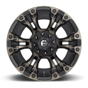 Fuel Offroad D569 VAPOR Matte Black Double Dark Tint 20x12 -44 6x135|6x139.7mm 106.1mm - Wheelwiz