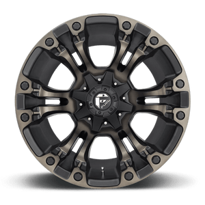 Fuel Offroad D569 VAPOR Matte Black Double Dark Tint 20x10 -18 5x114.3|5x127mm 78.1mm - Wheelwiz