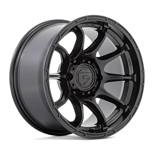 Fuel Offroad D791 VARIANT Matte Black 17x9 +1 6x139.7mm 106.1mm - Wheelwiz