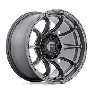 Fuel Offroad D793 VARIANT Matte Gunmetal 17x9 -12 5x127mm 71.5mm - Wheelwiz