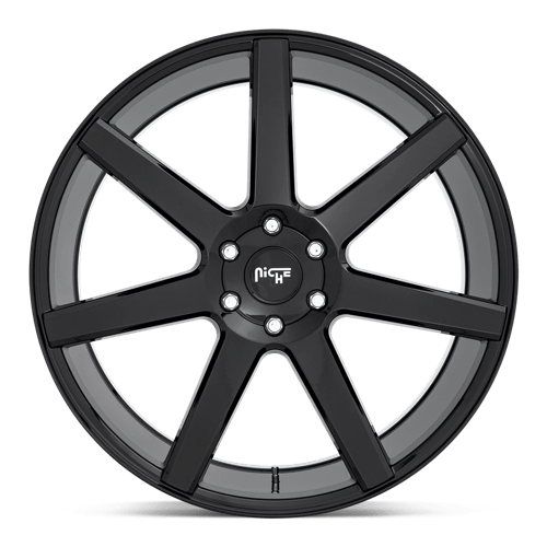 Niche M230 FUTURE Gloss Black 22x9.5 +30 6x135mm 87.1mm - Wheelwiz