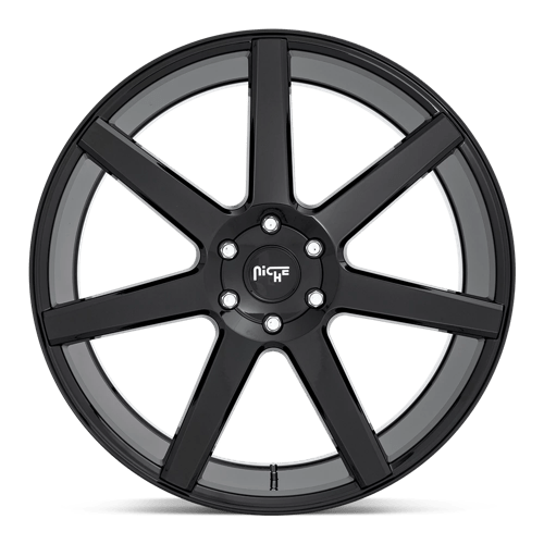 Niche M230 FUTURE Gloss Black 22x9.5 +30 6x135mm 87.1mm - Wheelwiz