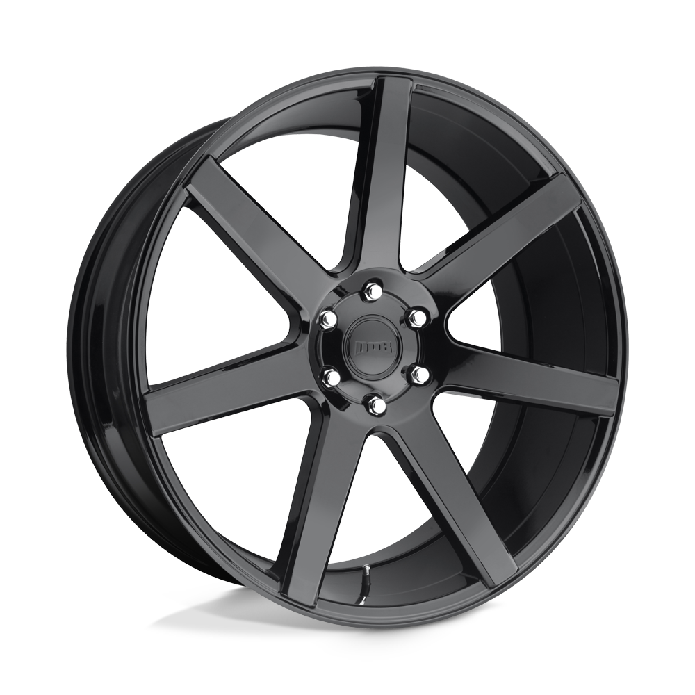 DUB S204 FUTURE Gloss Black 22x9.5 +30 6x139.7mm 78.1mm - WheelWiz