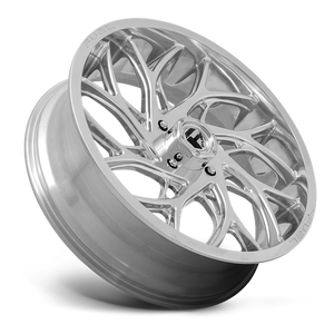 Fuel Off-road D204 RUNNER POLISHED 22x7 +13 4x137mm 110.1mm