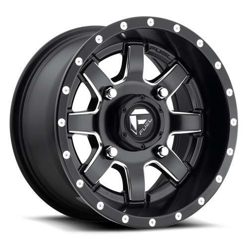 Fuel Off-road D538 MATTE BLACK MILLED 14x7 +38 4x137mm 110.1mm - Wheelwiz