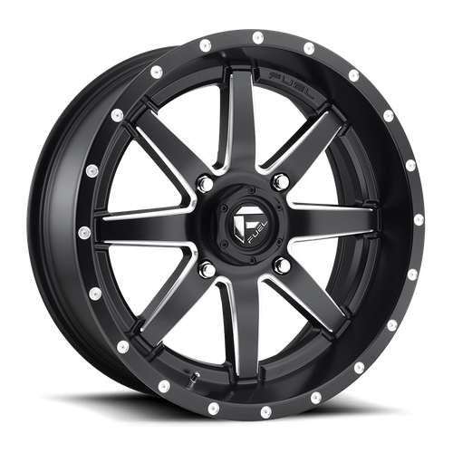 Fuel Off-road D538 MATTE BLACK MILLED 18x7 +13 4x137mm 110.1mm - Wheelwiz