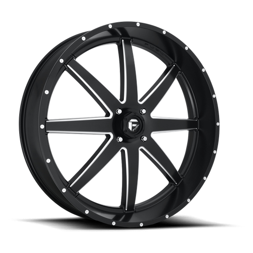 Fuel Off-road D538 MAVERICK MATTE BLACK MILLED 30x6 +1 4x137mm 110.1mm - Wheelwiz