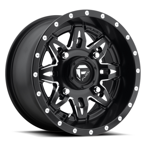 Fuel Off-road D567 MATTE BLACK MILLED 15x7 +13 4x156mm 132mm - Wheelwiz