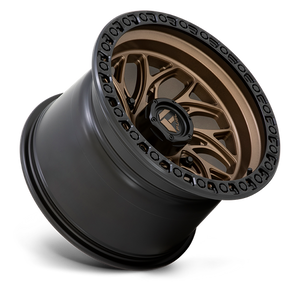 Fuel Offroad D777 RUNNER UTV Bronze W/ Black Ring 15x10 0 4x137mm 110.1mm - Wheelwiz